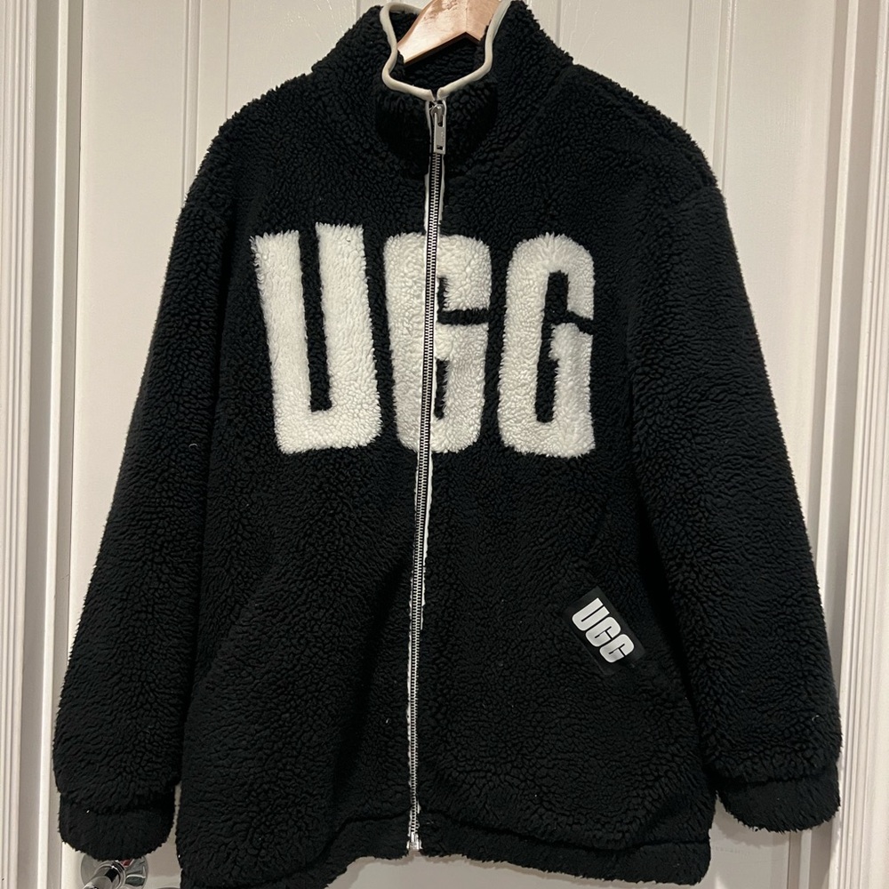 UGG Black Fleece Jacket